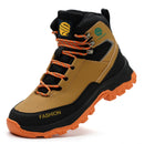 Steel Toe Safety Shoes Work Boots For Men Shoes Work Sneakers Anti-Smash Puncture-Proof Indestructible Construction Shoes