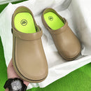 Men Sandals Garden Clogs Waterproof Anti-Slip Oil-Resistant Chef Shoes Comfortable  Slippers Women Workers Outdoor Fishing Shoes