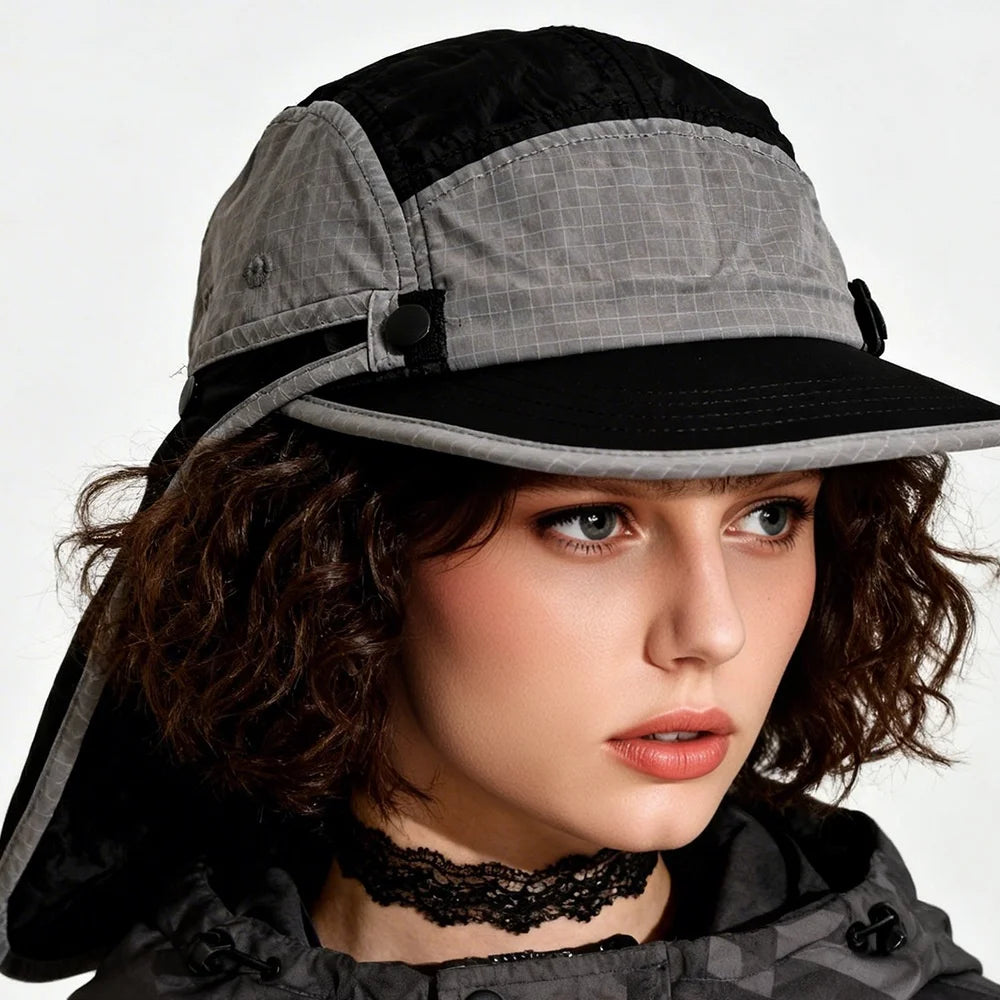 WORK UP® DesertGuard Pro™ | Sombrero  UPF50+ con Protector de Cuello