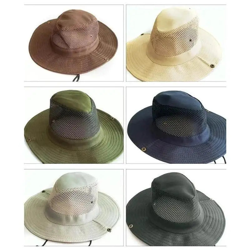 WORK UP® AirFlow Trek™  Sombrero Ultraligero de Malla Transpirable