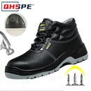 Labor Protection Shoes for Men Anti Smashing Anti Piercing Anti Odor Thick Wear-resistant ConstructionSiteSafetyShoes Work Shoes