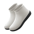 1 Pair Latex Waterproof Shoe Covers Anti-Slip Reusable for Outdoor Travel Rainy Day Unisex Overshoes Foot Protectors