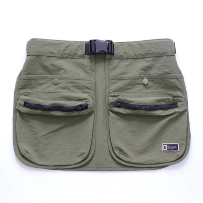 Delantal de Cintura Impermeable Multi-Bolsillos