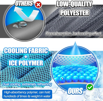 FrostFlex® Cooling Neck Wrap  [Frescura Prolongada Bajo el Sol]