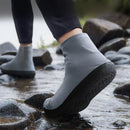 1 Pair Latex Waterproof Shoe Covers Anti-Slip Reusable for Outdoor Travel Rainy Day Unisex Overshoes Foot Protectors