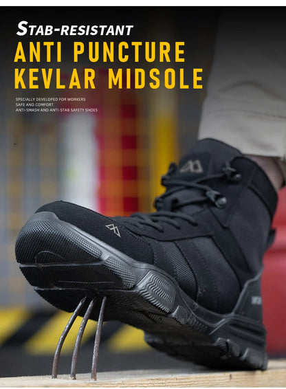 WorkUp® Titan Pro™ Calzado de Seguridad [Protección de Kevlar y Punta de Acero].