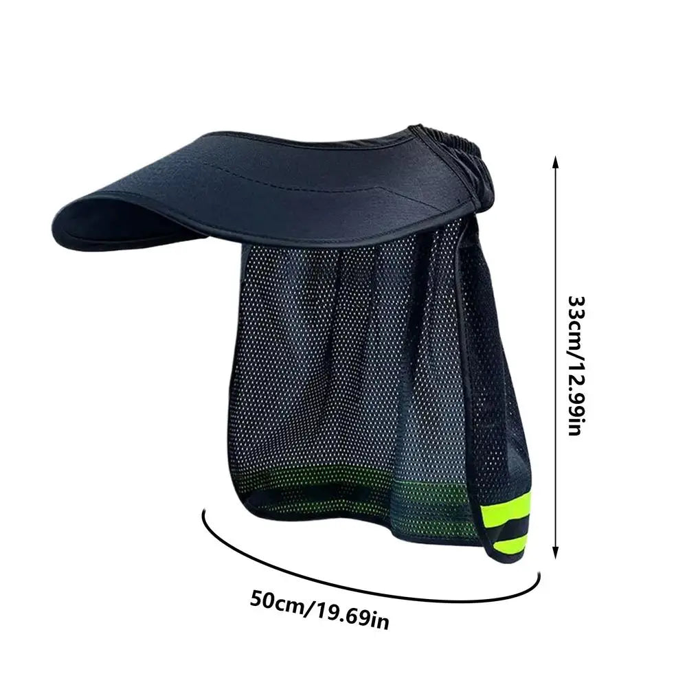NeckGuard™ Helmet Shade [Protección Ligera para Largas Jornadas]