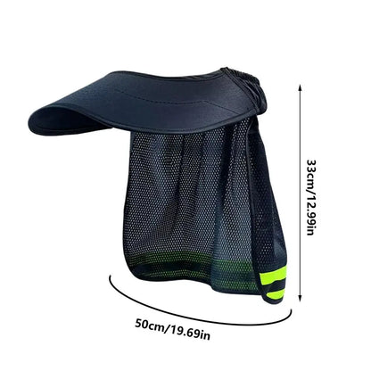 NeckGuard™ Helmet Shade [Protección Ligera para Largas Jornadas]