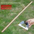 14-26CM Weeding Hoe Handheld Hollow Hoe Thickened Manganese Steel Agricultural Weeding Hoe for Planting Vegetable Garde