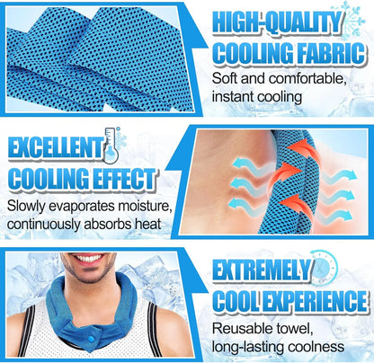 FrostFlex® Cooling Neck Wrap  [Frescura Prolongada Bajo el Sol]