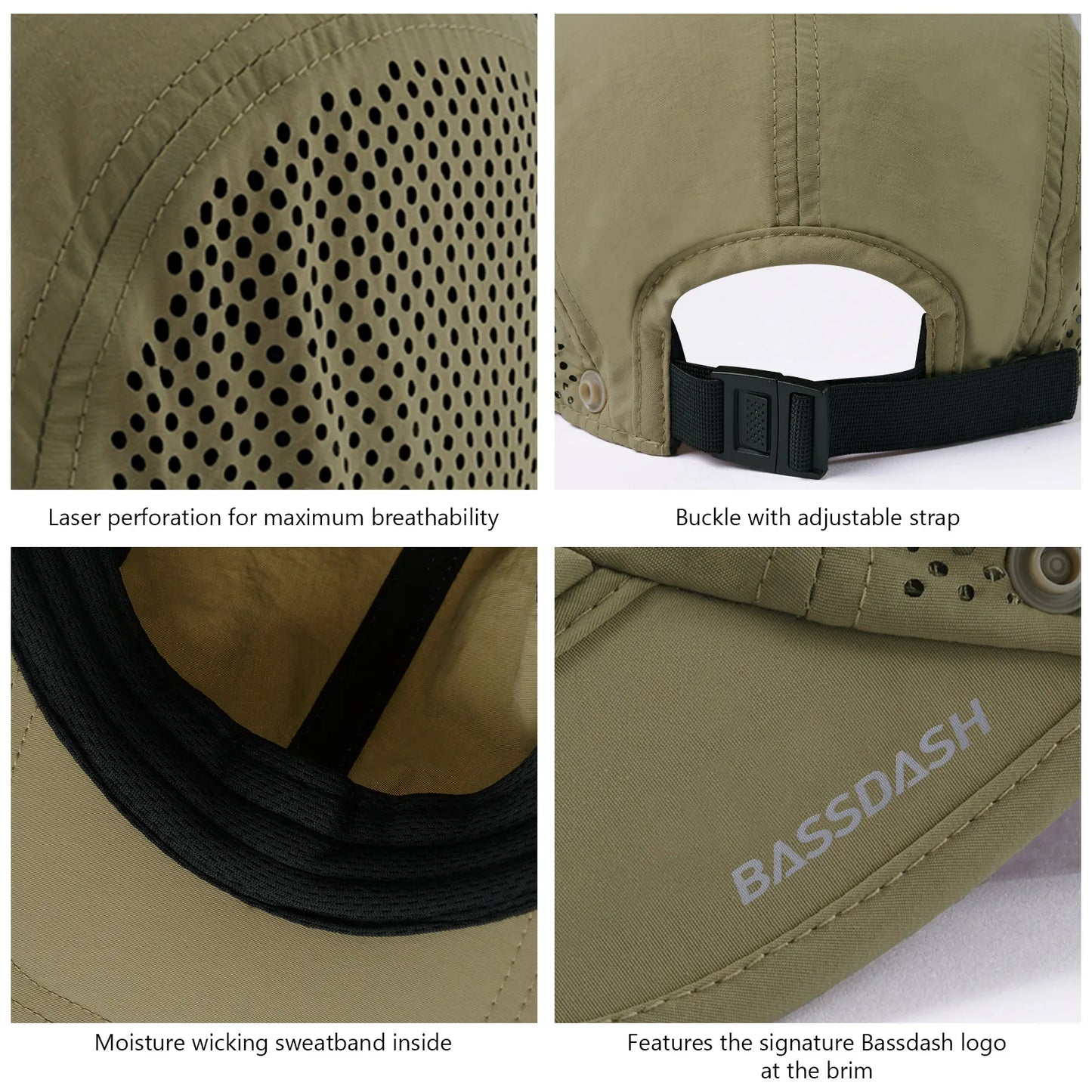 WORK UP® TrailGuard Elite™ | Sombrero Outdoor Plegable UPF50+