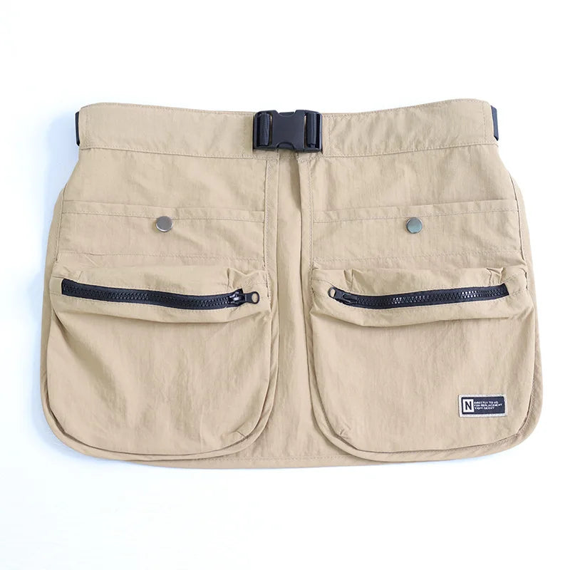 Delantal de Cintura Impermeable Multi-Bolsillos