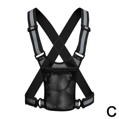 FlashGuard® Reflective Harness [Visibilidad Ligera en Movimiento]