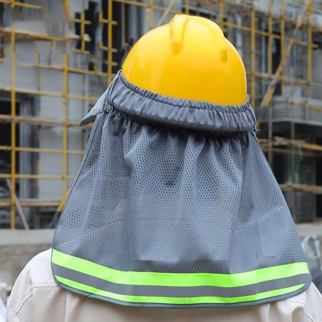NeckGuard™ Helmet Shade [Protección Ligera para Largas Jornadas]