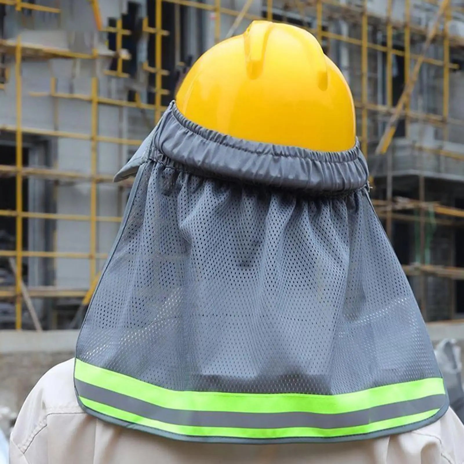 NeckGuard™ Helmet Shade [Protección Ligera para Largas Jornadas]