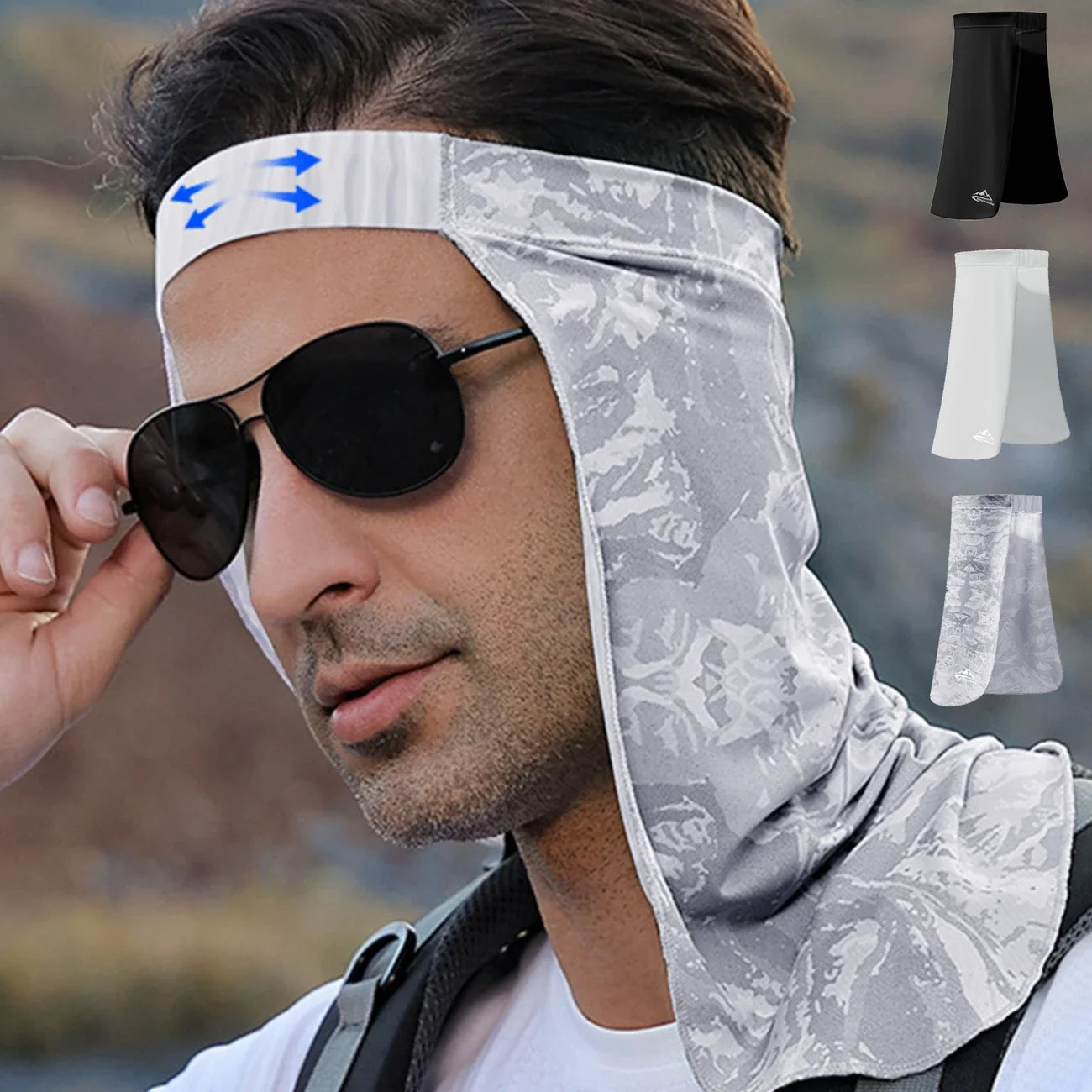 AeroShield® Sun Hood [Protección Fresca para Cuello y Rostro]