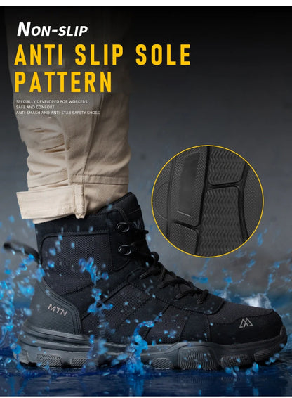 WorkUp® Titan Pro™ Calzado de Seguridad [Protección de Kevlar y Punta de Acero].