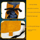 Thermal Insulation Cow Leather Welding Boot Safety Flame Resistant Welding Protective Feet Sleeve