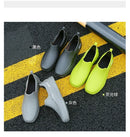 2026Simple Style Outdoor Work Commute Fishing Kitchen Non-Slip Waterproof Men's Flat-Soled High-Quality Rubber Boots Rain Boots