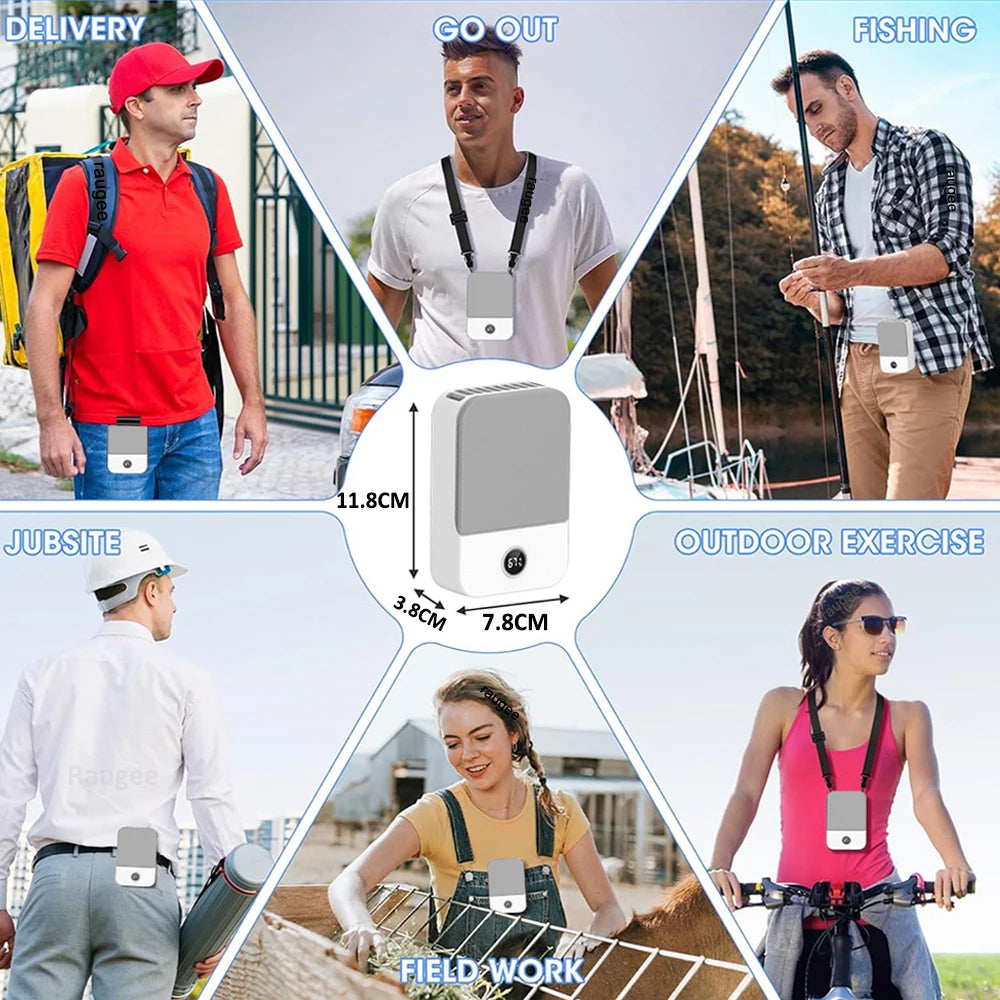 FlexAir® Waist Fan [Comodidad Fresca en Movimiento]
