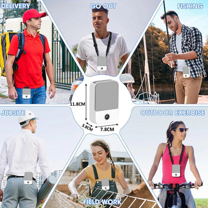 FlexAir® Waist Fan [Comodidad Fresca en Movimiento]