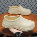 Chef's Shoes for Men and Women, Autumn Kitchen-Specific Waterproof, Non-Slip, Oil-Resistant, Wear-Resistant Slip-On Work Safety Shoes