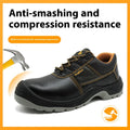 Anti-Smashing Anti-Piercing Labor Protection Shoes New Style Slip-Resistant Wear-Resistant Oil-Resistant Safety Work Footwear
