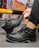 Labor Protection Shoes for Men Anti Smashing Anti Piercing Anti Odor Thick Wear-resistant ConstructionSiteSafetyShoes Work Shoes