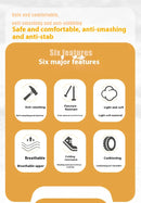 Anti-Smashing Anti-Piercing Labor Protection Shoes New Style Slip-Resistant Wear-Resistant Oil-Resistant Safety Work Footwear