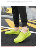 2026Simple Style Outdoor Work Commute Fishing Kitchen Non-Slip Waterproof Men's Flat-Soled High-Quality Rubber Boots Rain Boots