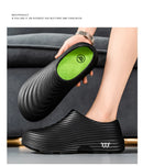 Chef Shoes for Men New Spring and Autumn Models  Fully Waterproof and Oil-Resistant Chef-Specific Work Shoes Rain Boots Labor