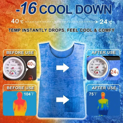 HeatShield® Cooling Vest [Alivio Corporal para Calor Extremo]