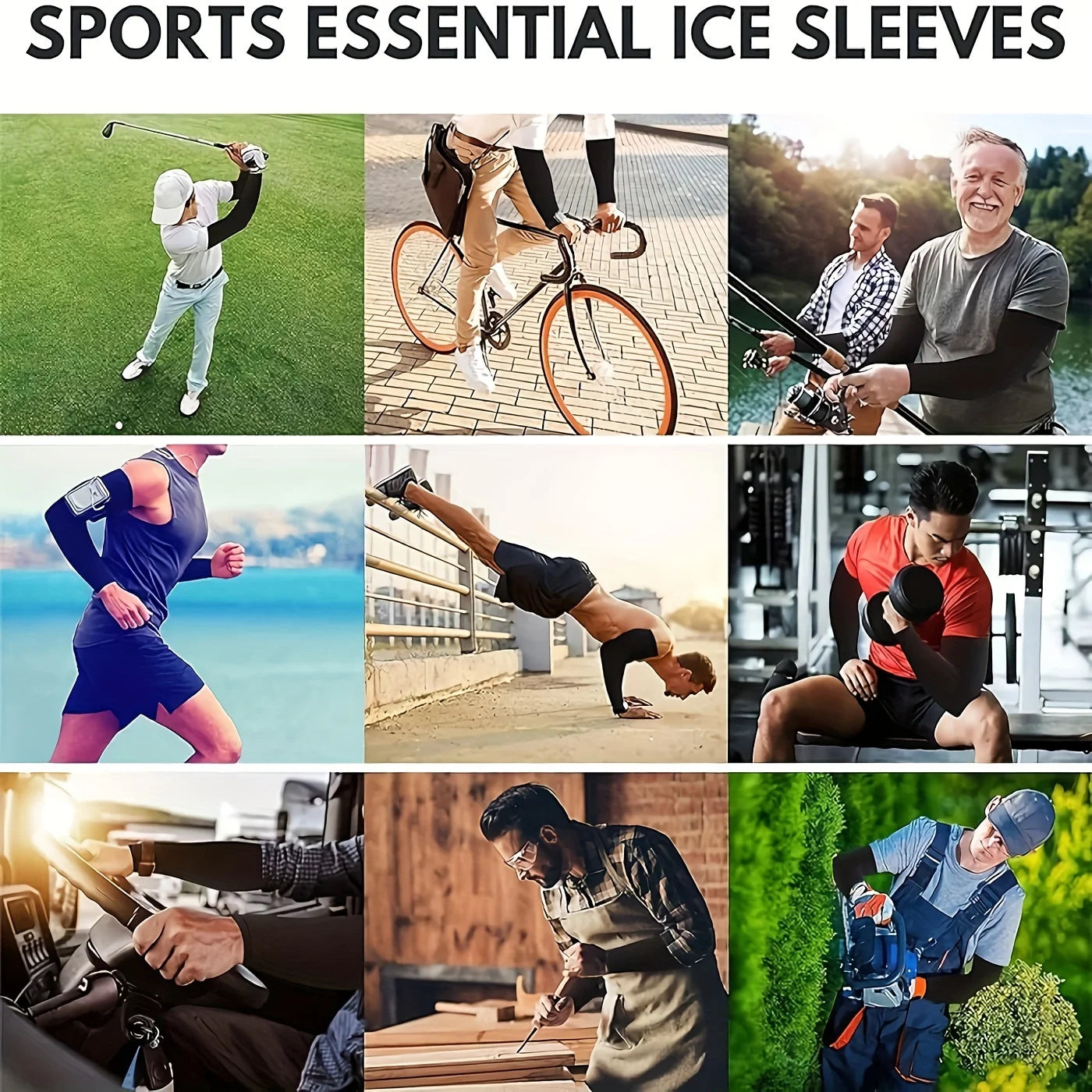 SunFlex™ Arm Sleeves [Cuida tus Brazos Bajo el Sol]