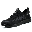 48 Size Unisex Work Safety Shoes Steel Toe Cap Light Breathable Sneaker For Men Anti-smash And Anti-puncture Safety Sneakers