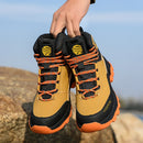 Steel Toe Safety Shoes Work Boots For Men Shoes Work Sneakers Anti-Smash Puncture-Proof Indestructible Construction Shoes