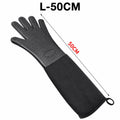 (1 und) Guante de Horno Profesional Extra Larga de Silicona 45/50cm