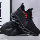 48 Size Unisex Work Safety Shoes Steel Toe Cap Light Breathable Sneaker For Men Anti-smash And Anti-puncture Safety Sneakers