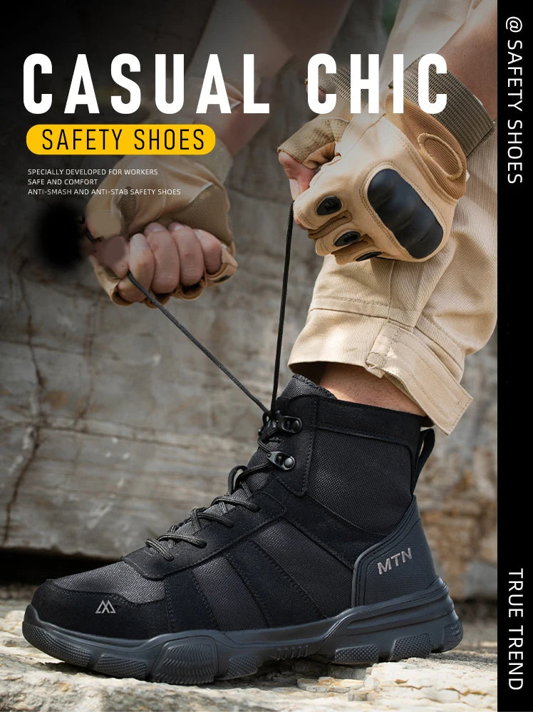 WorkUp® Titan Pro™ Calzado de Seguridad [Protección de Kevlar y Punta de Acero].
