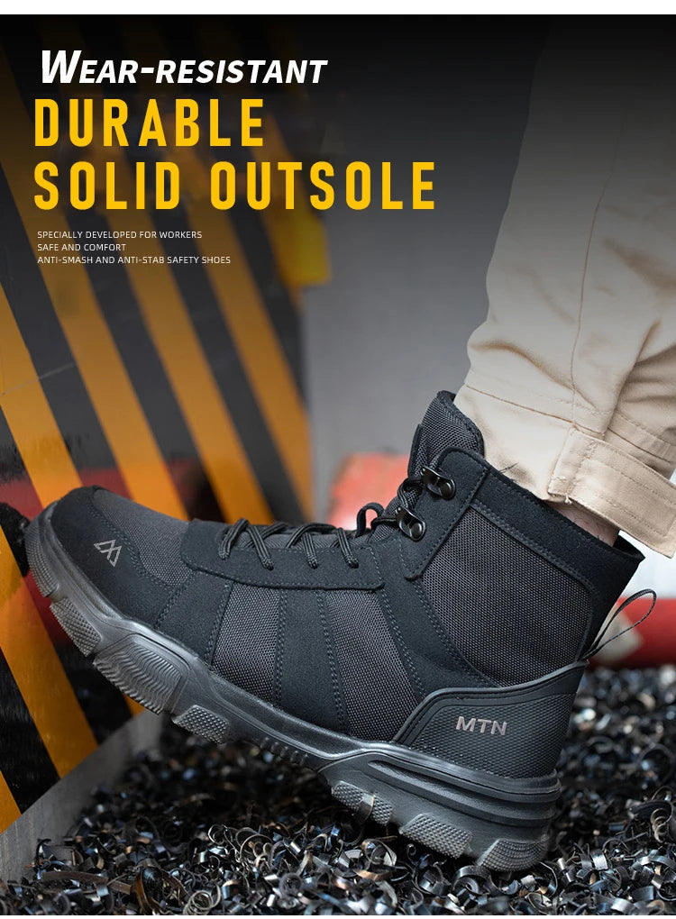 WorkUp® Titan Pro™ Calzado de Seguridad [Protección de Kevlar y Punta de Acero].