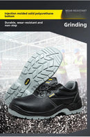 Labor Protection Shoes for Men Anti Smashing Anti Piercing Anti Odor Thick Wear-resistant ConstructionSiteSafetyShoes Work Shoes