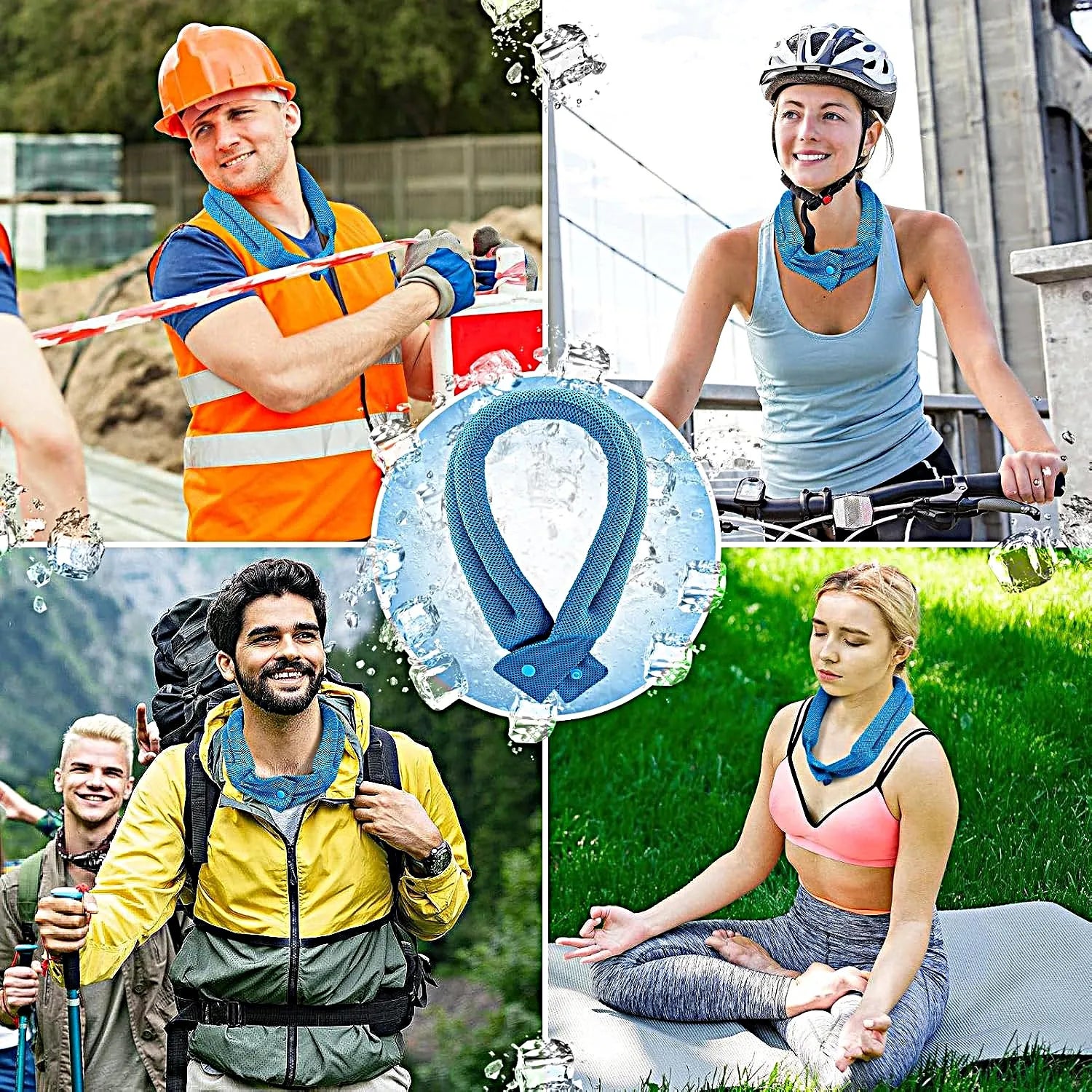 FrostFlex® Cooling Neck Wrap  [Frescura Prolongada Bajo el Sol]