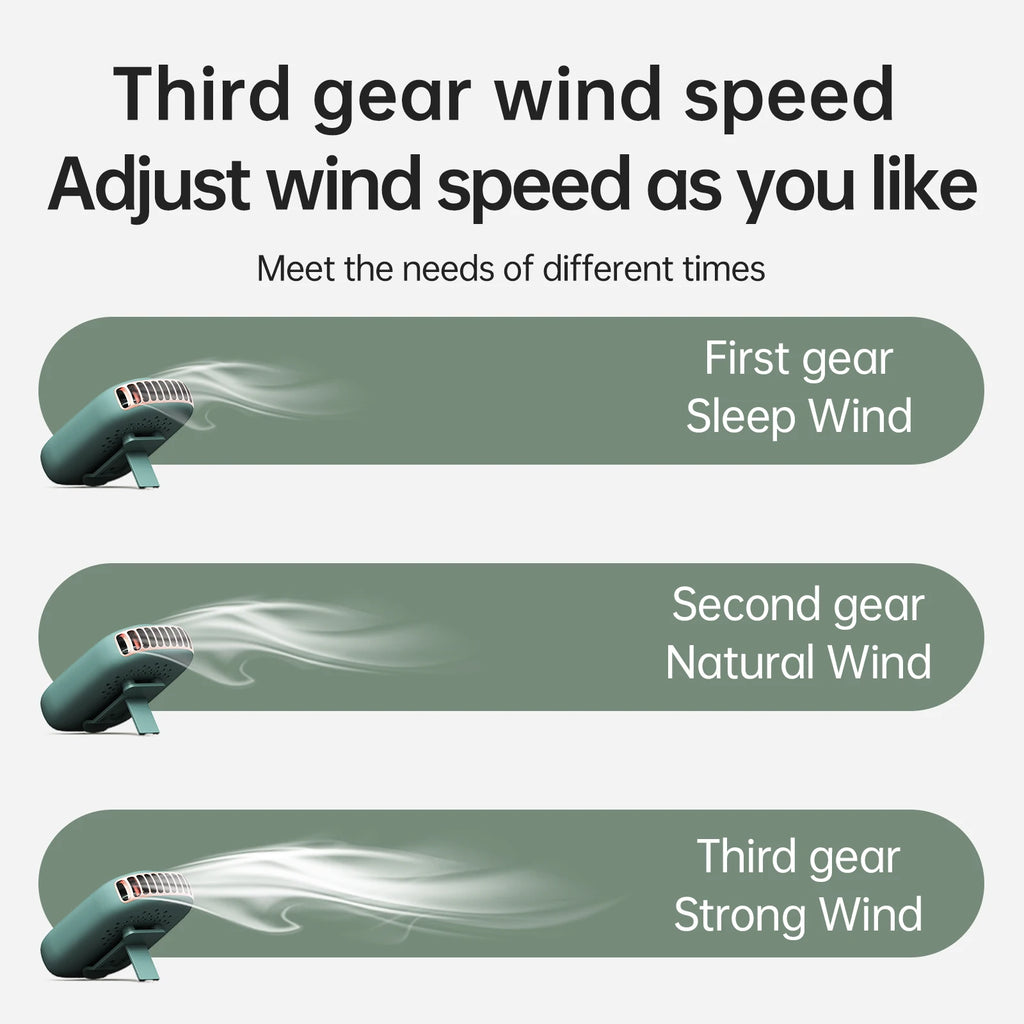AirLite® Neck Fan [Frescura Ligera Todo el Día]