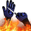 Guante de Silicona Protector Hasta 800°C | Horno, BBQ, Microondas