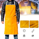 Delantal de Soldadura de Cuero, Lavable | Aislamiento Térmico