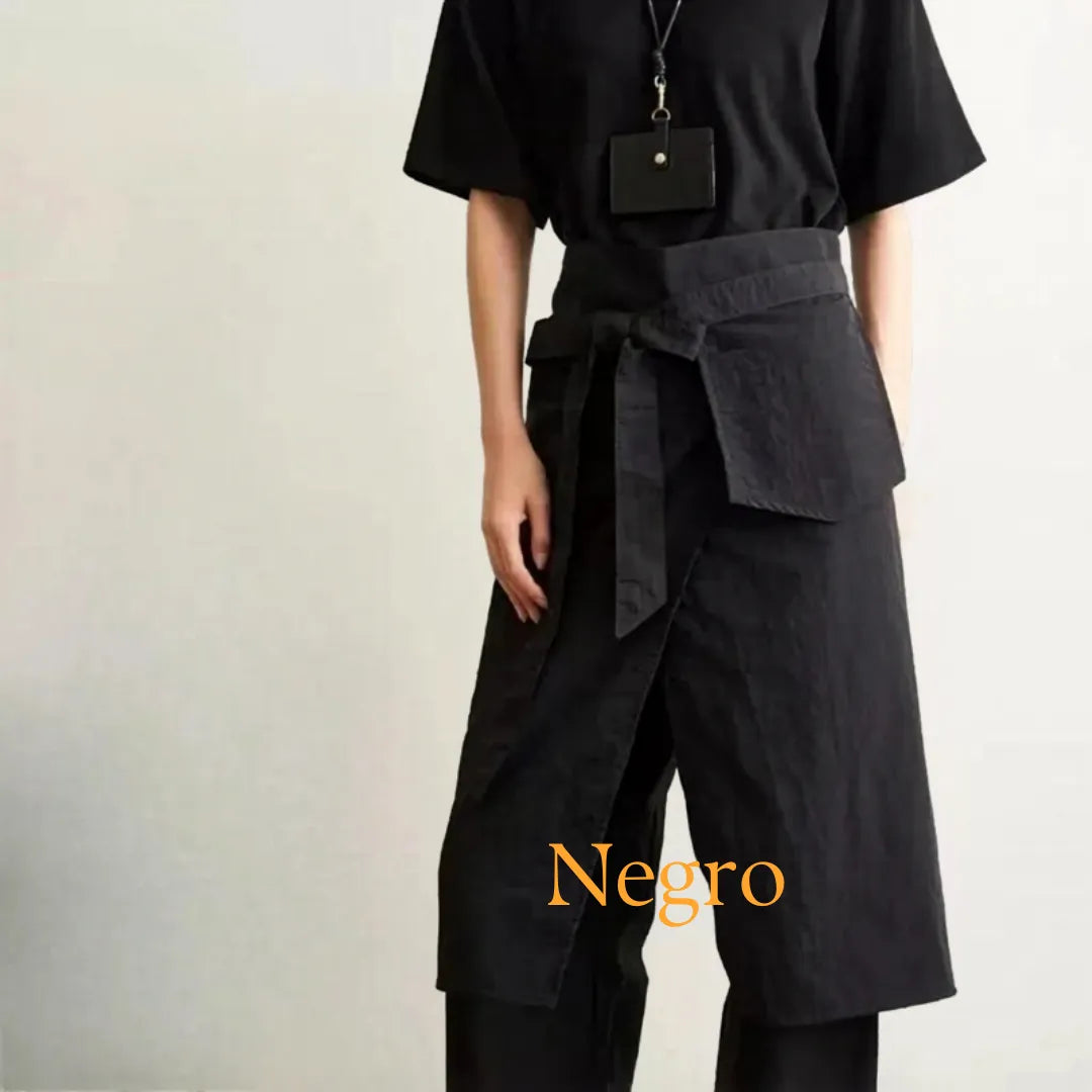 Delantal de Cintura Estilo Wrap